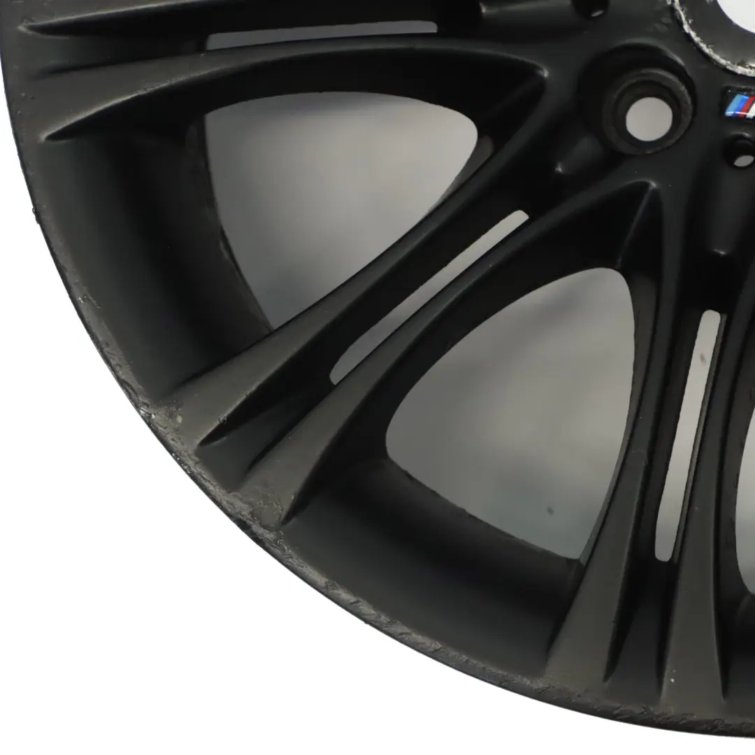 BMW E60 E61 Black Alloy Wheel Rim 18" 8J ET:20 M Double Spoke 135