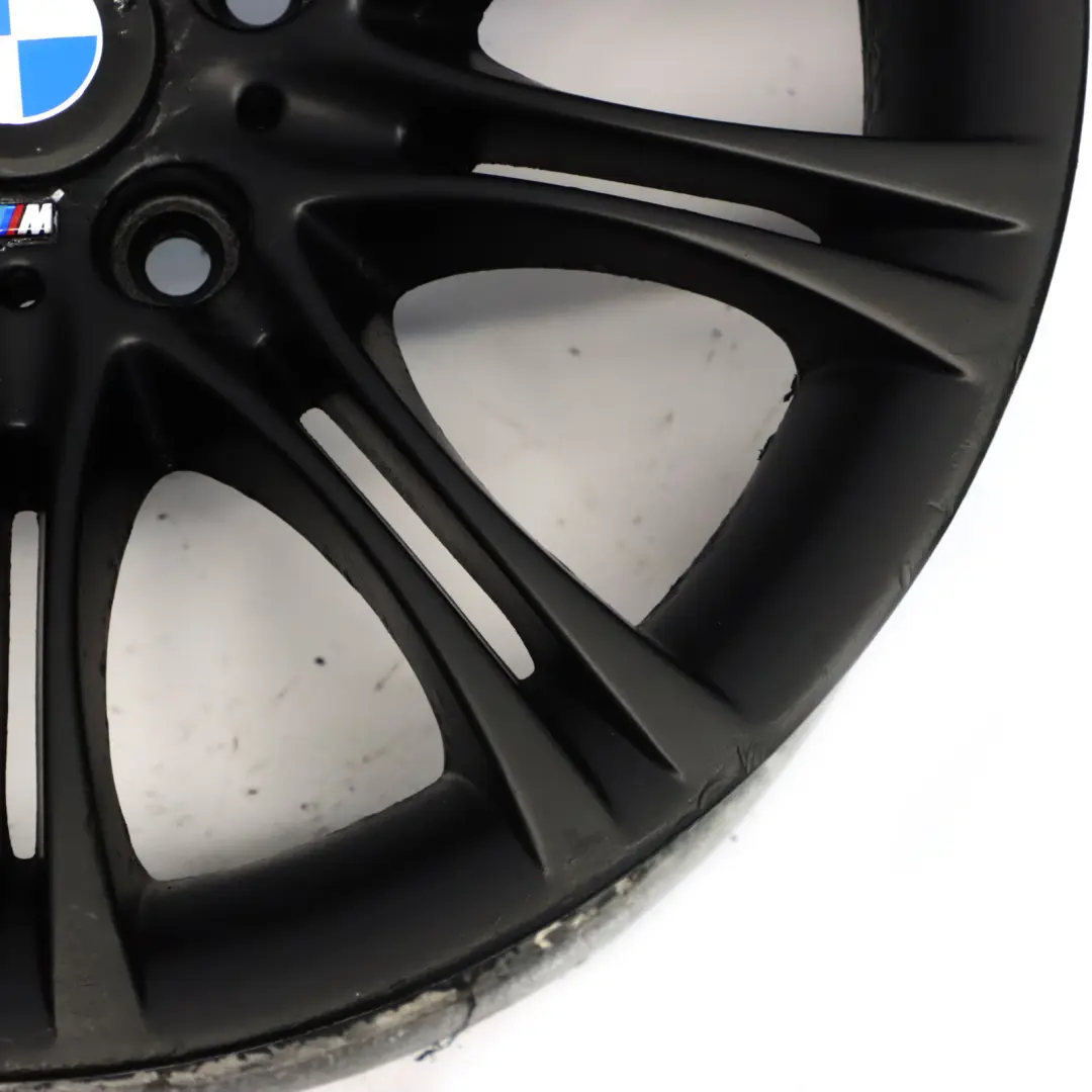 BMW E60 E61 Black Alloy Wheel Rim 18" 8J ET:20 M Double Spoke 135 8036947