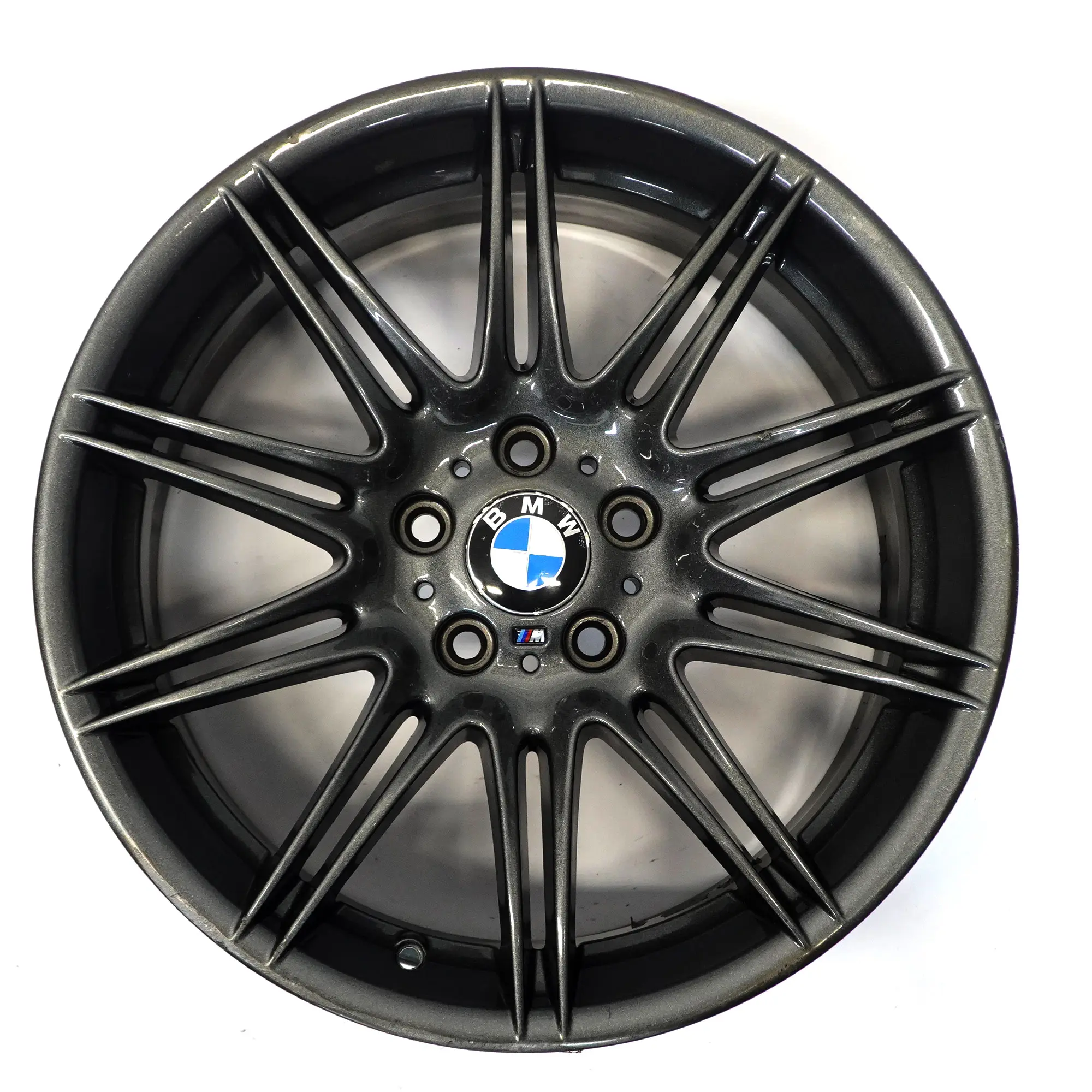 BMW E90 E91 E92 Grau Alufelge Vorne 19" M Doppelspeiche 225 8J ET:37 8037141