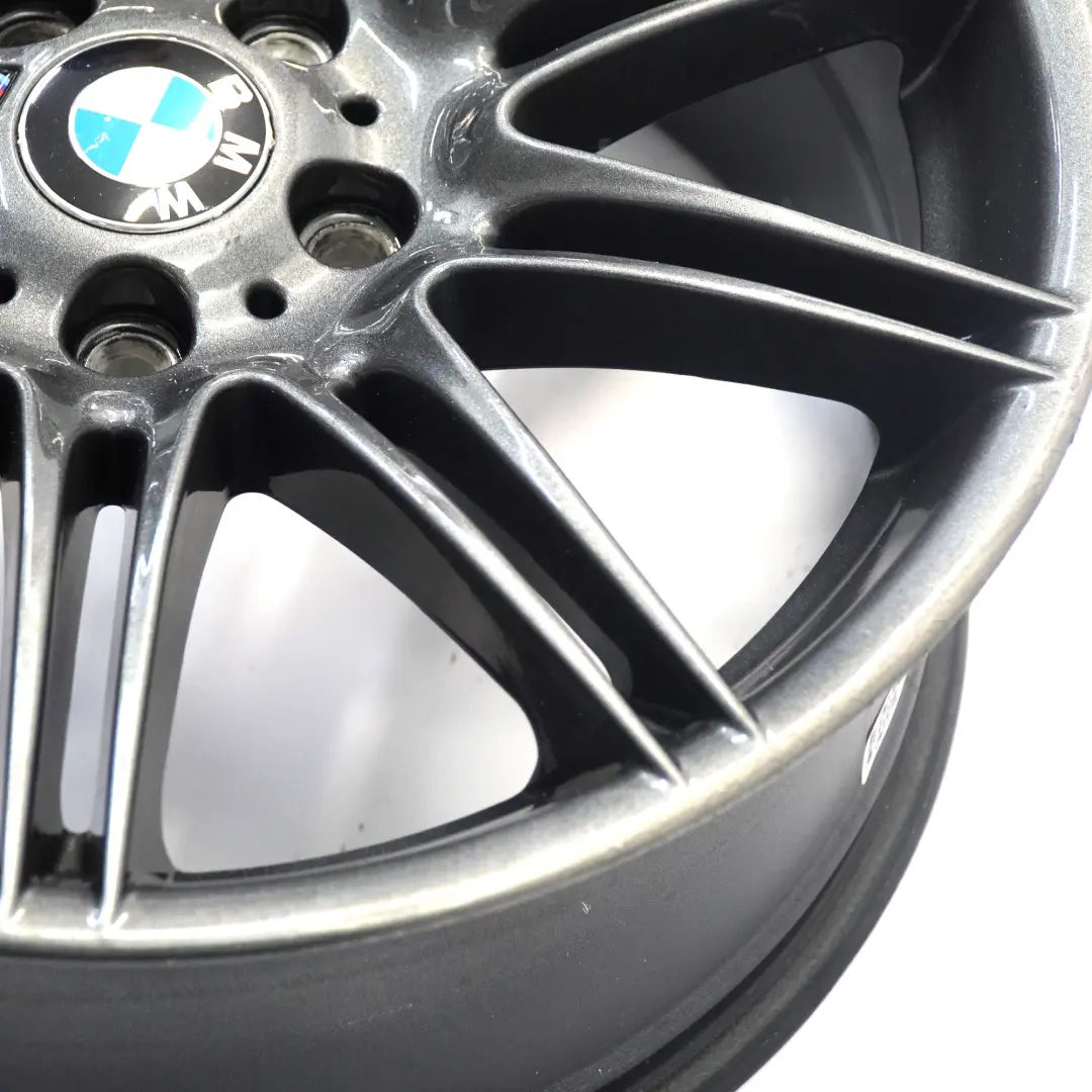 BMW E90 E91 E92 Gris Llanta Aleación Delantera 19" M Doble Radio 225 8J ET:37