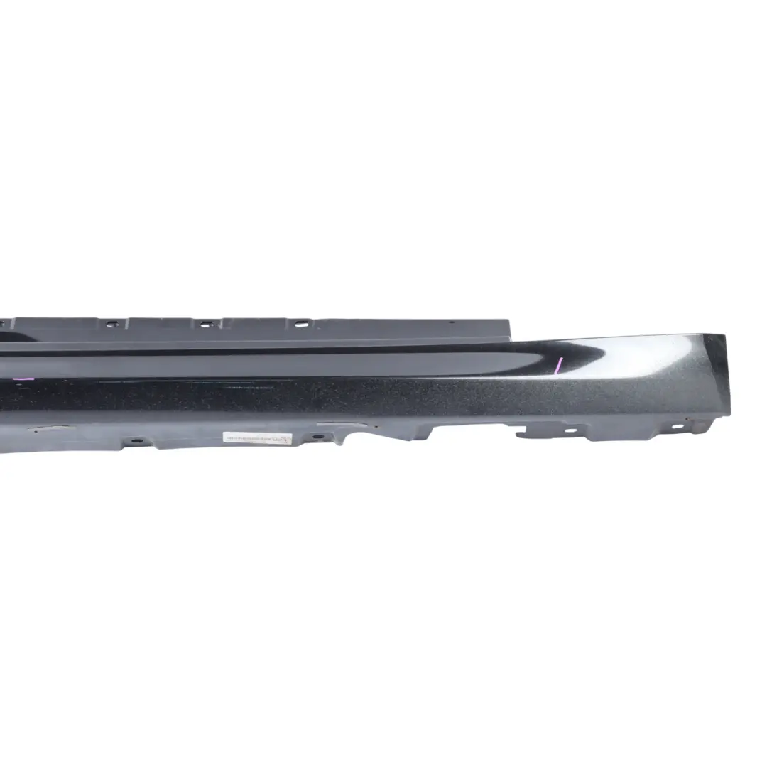 BMW F12 F13 Side Skirt M Sport Sill Cover Panel Right O/S Black Sapphire - 475