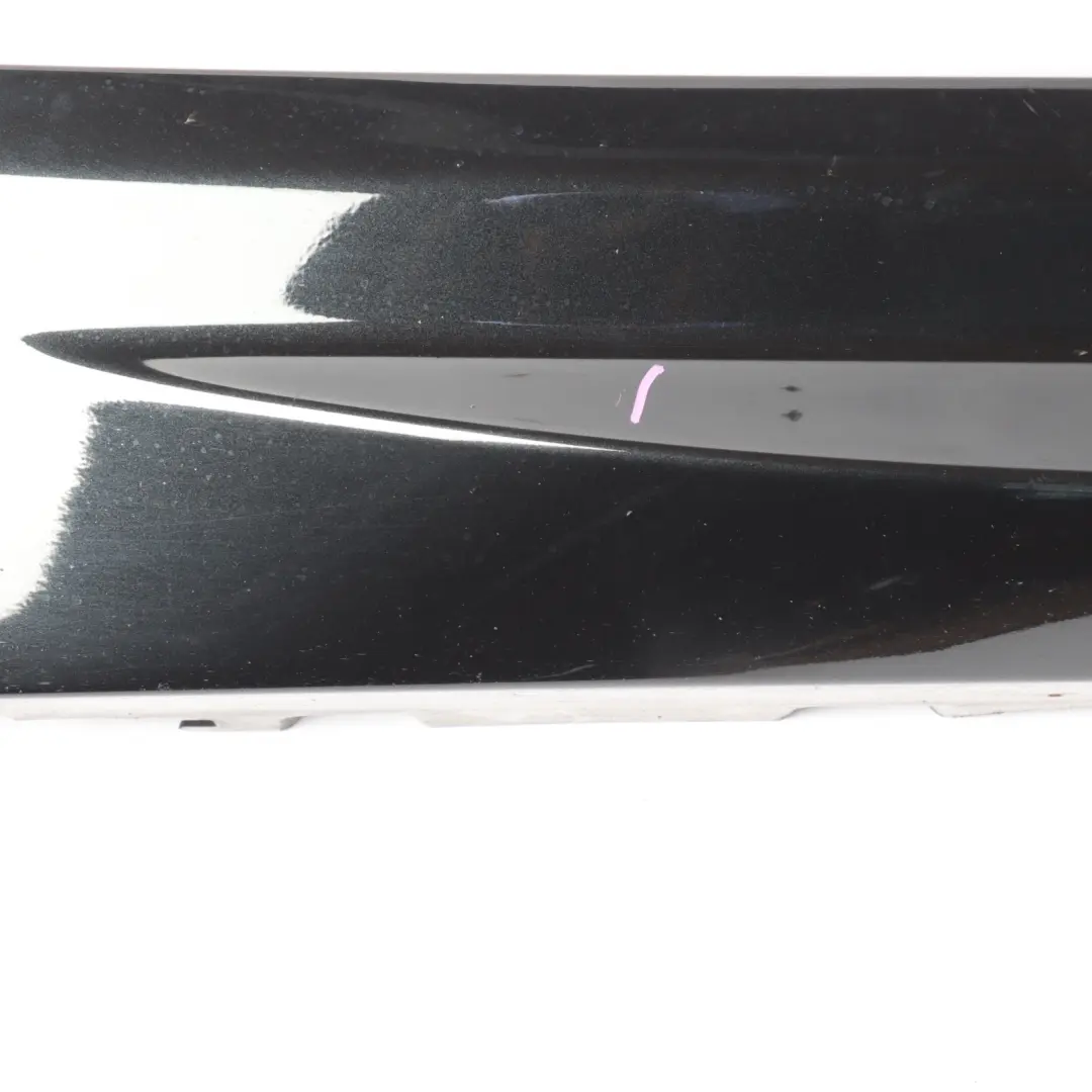 BMW F12 F13 Side Skirt M Sport Sill Cover Panel Right O/S Black Sapphire - 475