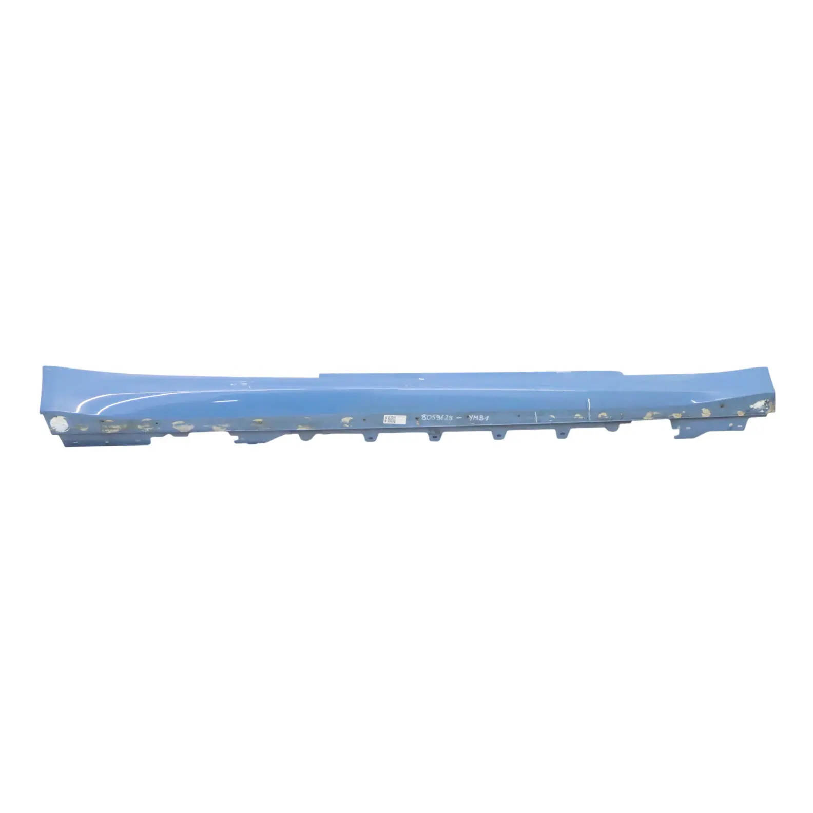 BMW F82 F83 M4 Sill Strip Faldón Lateral Derecho Yas Marina Blue Metallic - B68