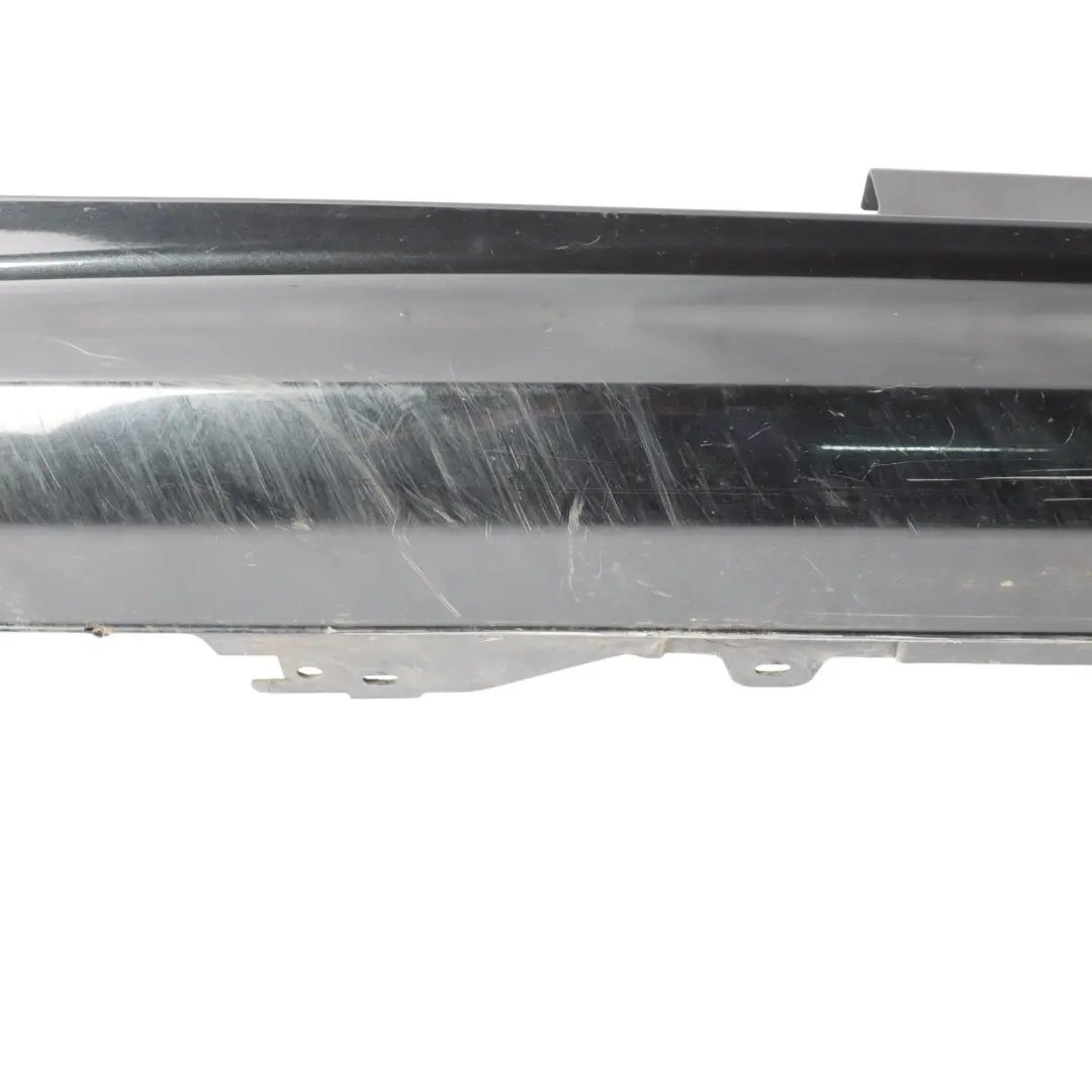 BMW F32 F33 Side Skirt M Sport Sill Strip Right O/S Black Sapphire Metallic 475