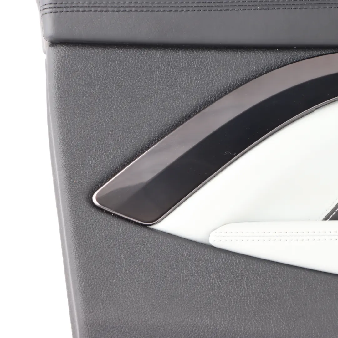 BMW F82 F83 M4 Door Card Trim Cover Front Left N/S Leather Silverstone 2