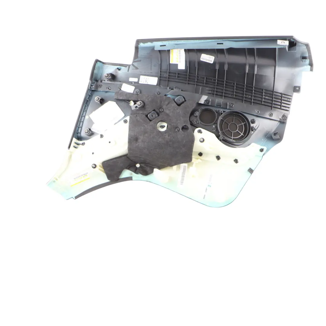 BMW F13 LCI M6 Door Card Rear Left N/S Full Leather Merino Black 8066033