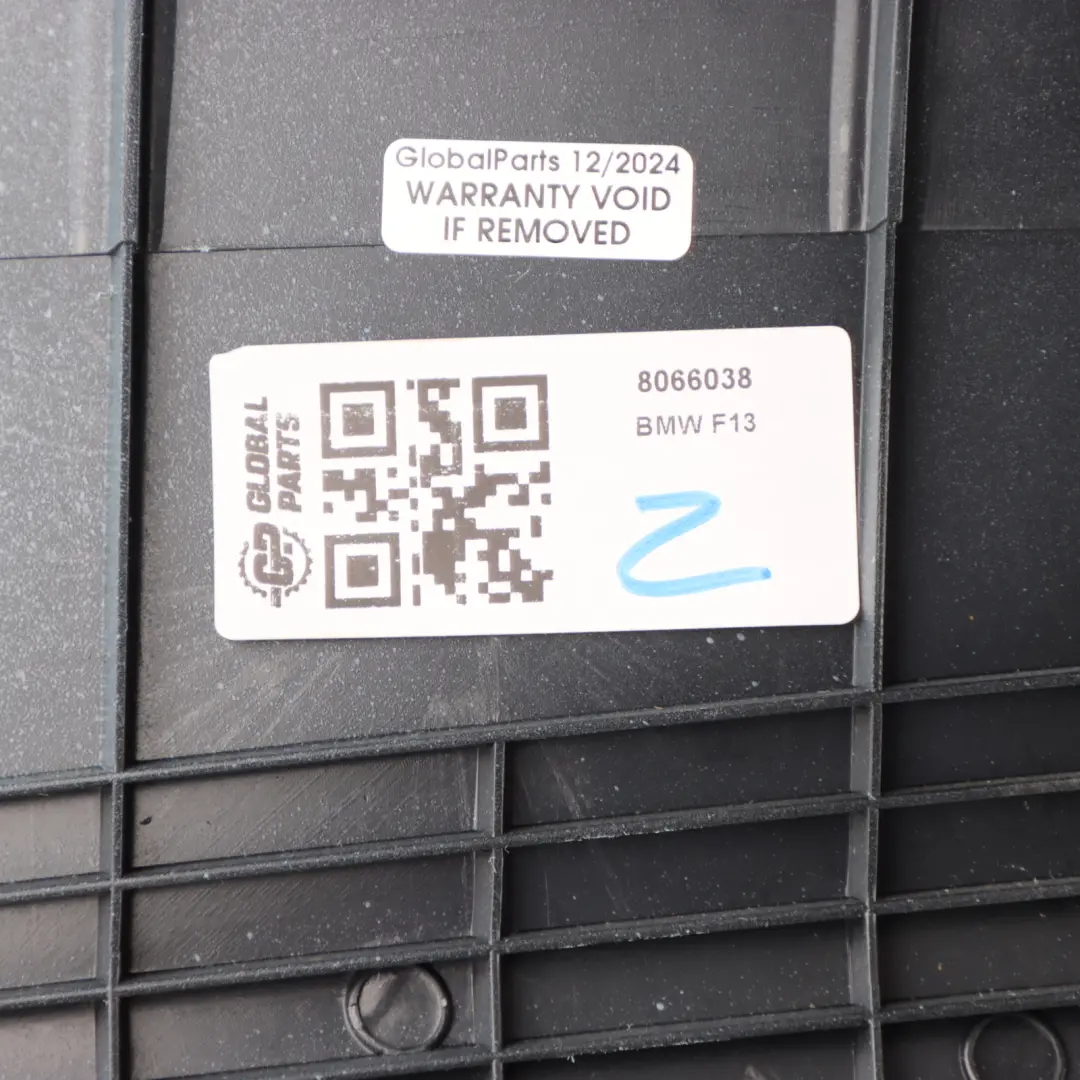 BMW F13 LCI M6 Door Card Rear Right O/S Full Leather Merino Black 8066038
