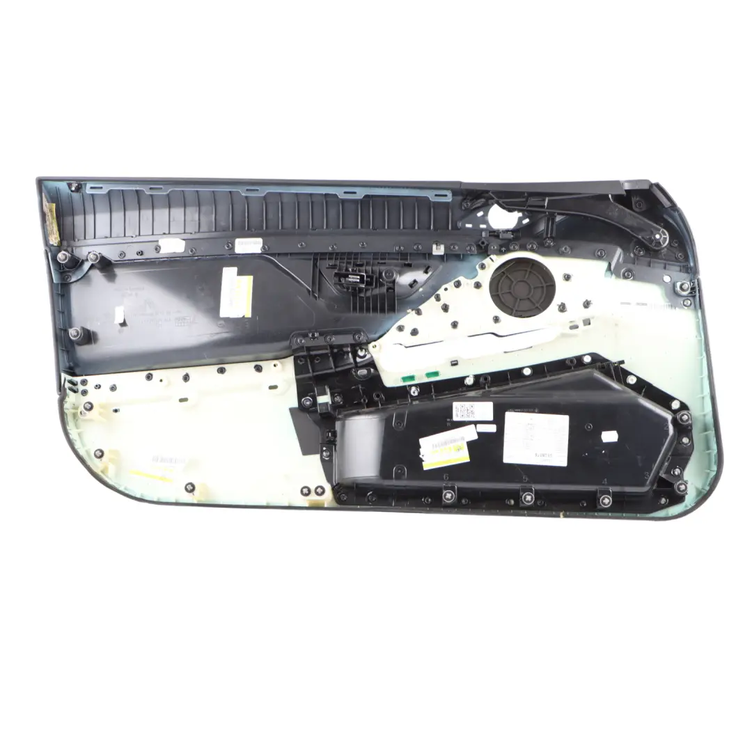 BMW F12 F13 LCI M6 Door Card Front Right O/S Full Leather Merino Black 8066070