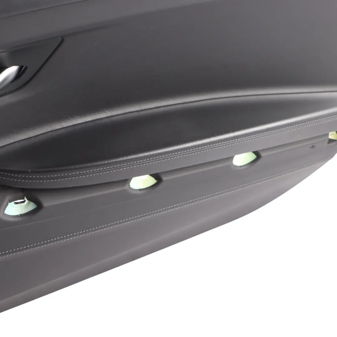BMW F12 F13 LCI M6 Door Card Front Right O/S Full Leather Merino Black 8066070