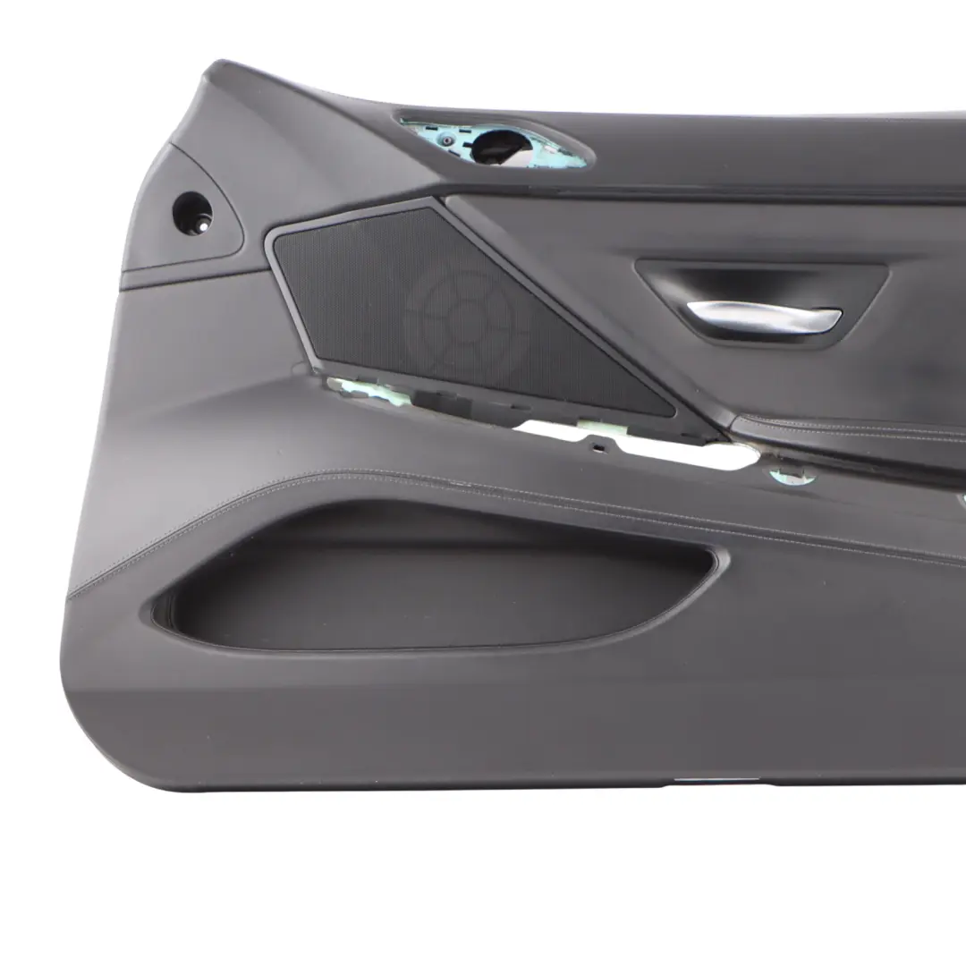 BMW F12 F13 LCI M6 Door Card Front Right O/S Full Leather Merino Black 8066070