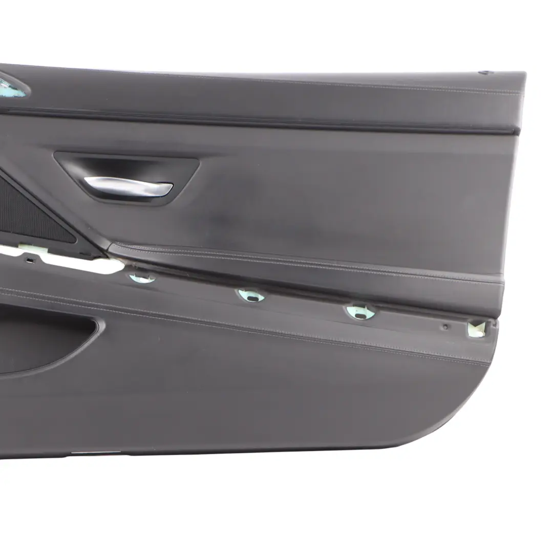 BMW F12 F13 LCI M6 Door Card Front Right O/S Full Leather Merino Black 8066070