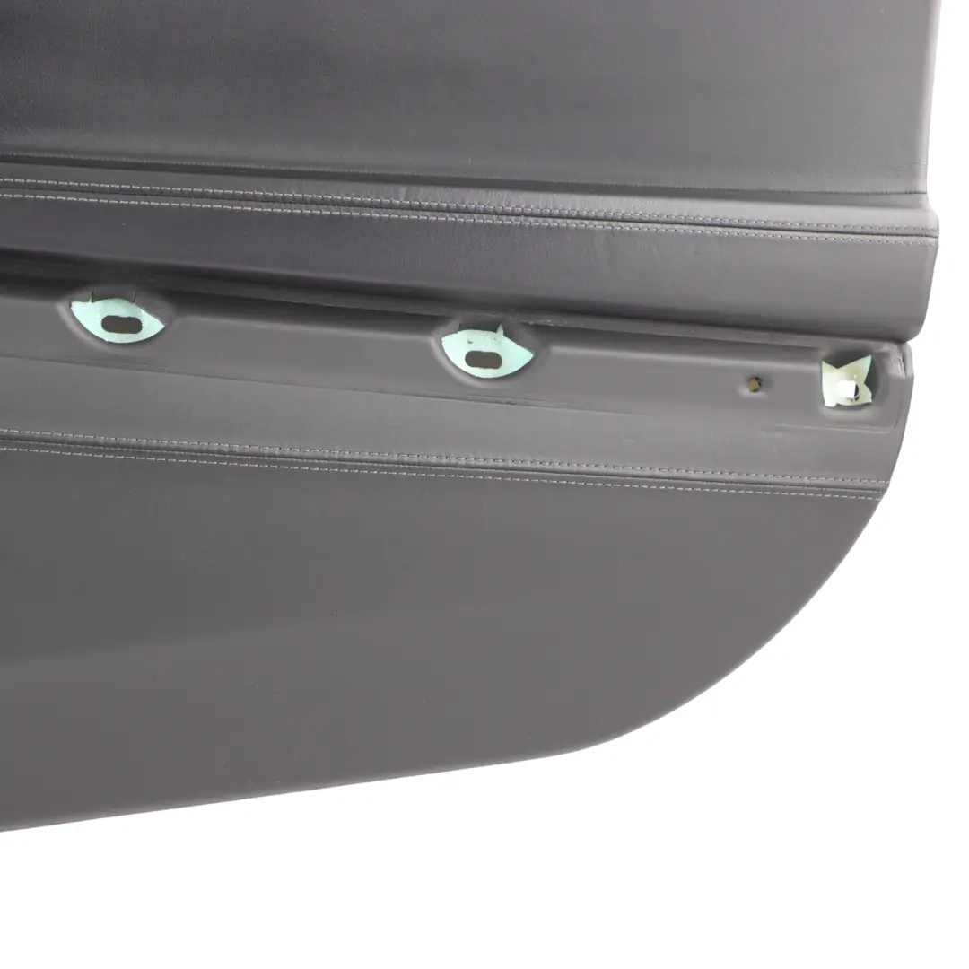 BMW F12 F13 LCI M6 Door Card Front Right O/S Full Leather Merino Black 8066070