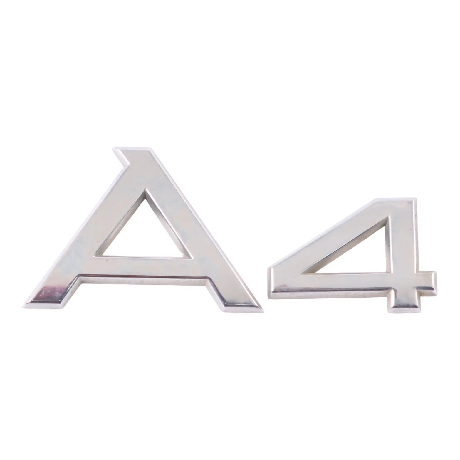 Audi A4 B8 Rear Trunk Hatch Boot Badge Logo Emblem Chrome A4 Lettering 8H0853741