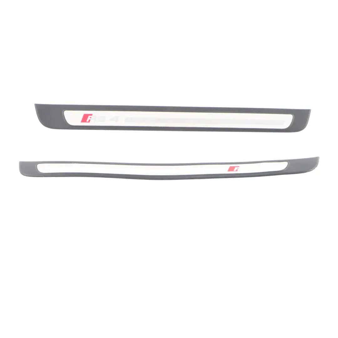 Audi RS4 B8 Front Rear Entrance Sill Trim Plate Left Right N/O/S Set 8K0853374A