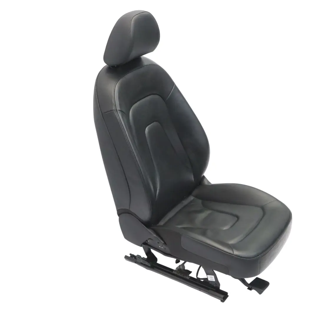 Audi A4 B8 Vordersitz Links Interieur Leder Schwarz