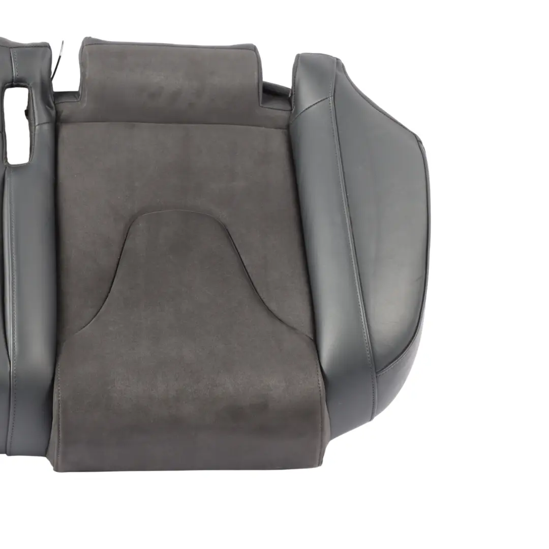 Audi RS4 B8 Rear Seat Bench Cover Black Leather Alcantara 8K0885405AP