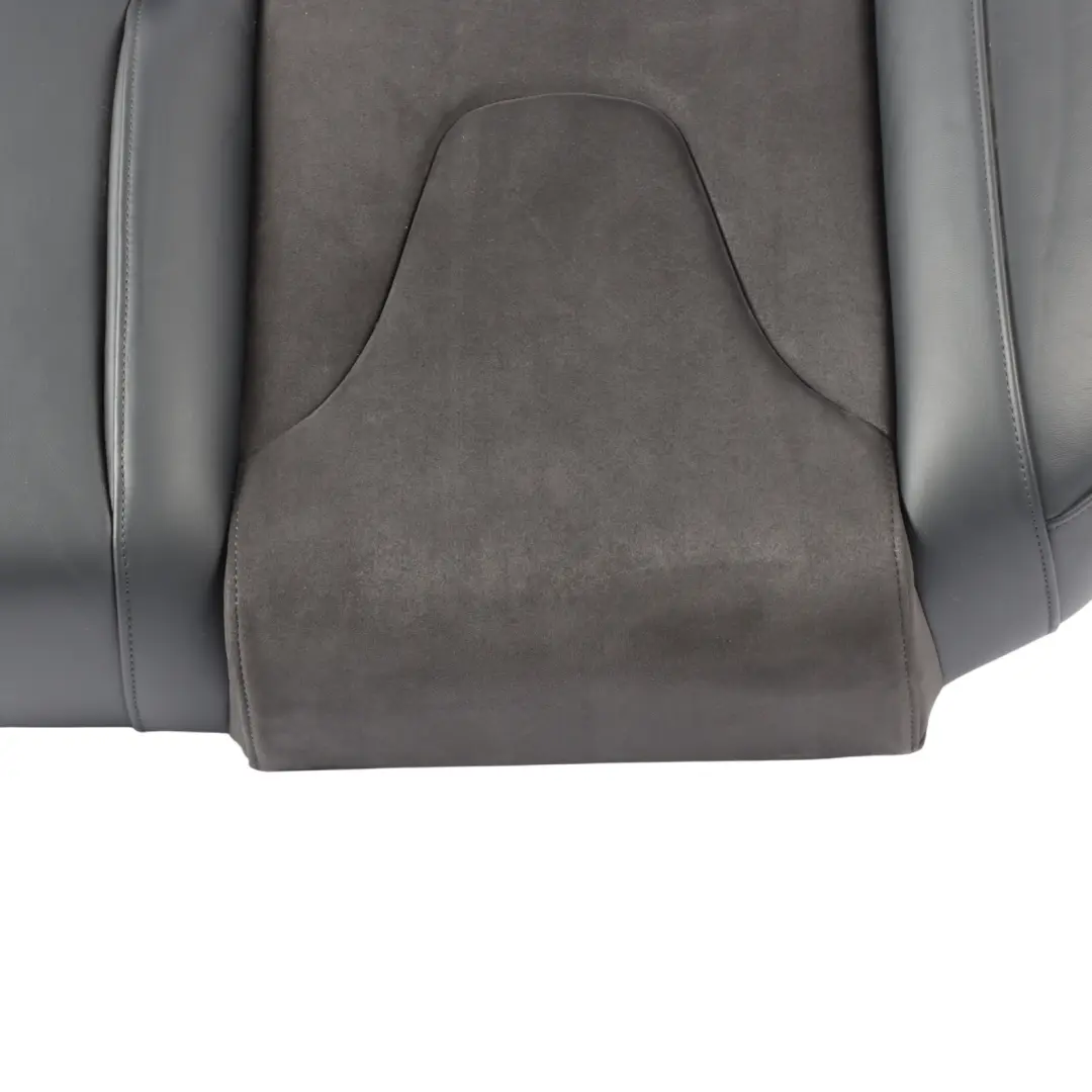 Audi RS4 B8 Rear Seat Bench Cover Black Leather Alcantara 8K0885405AP