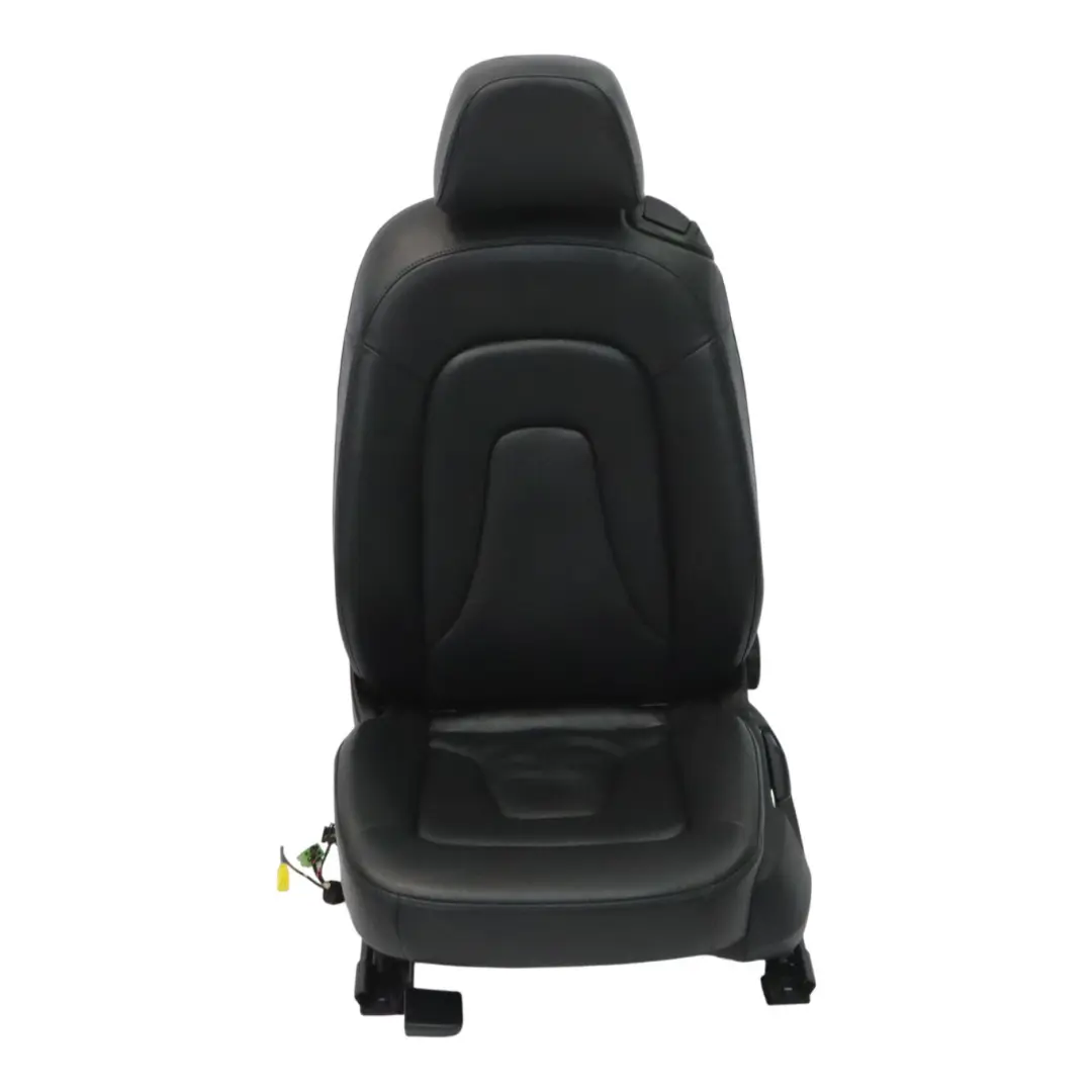 Audi A5 8T Coupe Asiento Delantero Izquierdo Calefaccionado Cuero Soul Negro