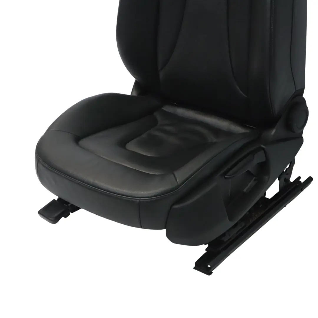 Audi A5 8T Coupe Asiento Delantero Izquierdo Calefaccionado Cuero Soul Negro