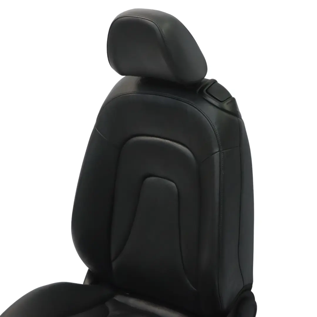 Audi A5 8T Coupe Asiento Delantero Izquierdo Calefaccionado Cuero Soul Negro