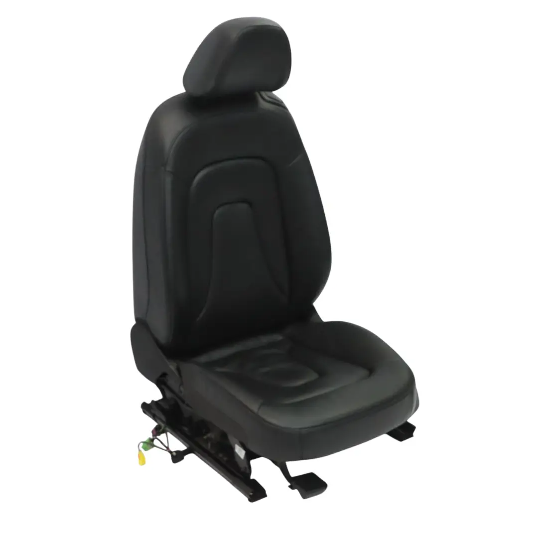 Audi A5 8T Coupe Asiento Delantero Izquierdo Calefaccionado Cuero Soul Negro