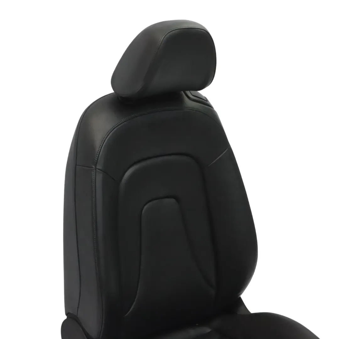 Audi A5 8T Coupe Asiento Delantero Izquierdo Calefaccionado Cuero Soul Negro