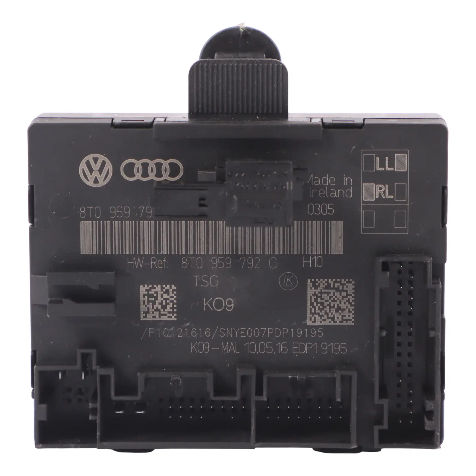 Audi A5 8T Módulo de Control Puerta Delantera Derecha Lado Pasajero 8T0959792Q