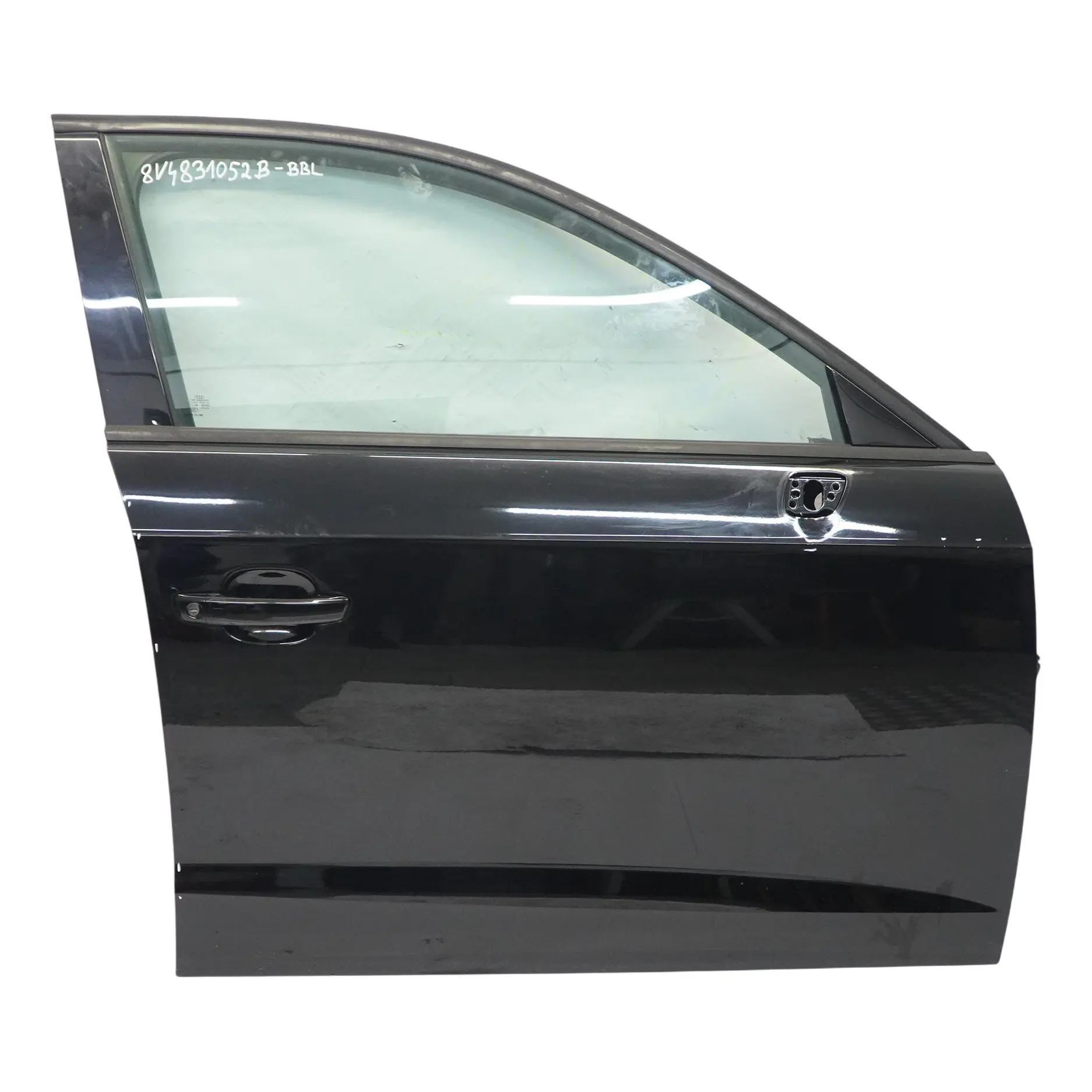 Audi A3 8V Door Front Right O/S Brilliant Black Metallic - Y9B