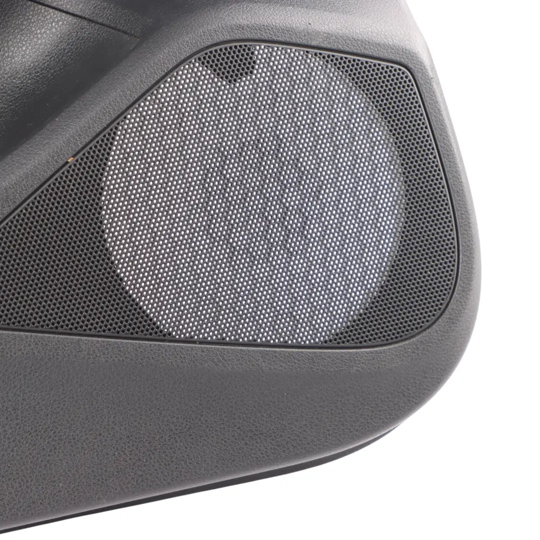 Audi RS3 8V Door Card Rear Left N/S Trim Panel Cloth Black 8V4867303