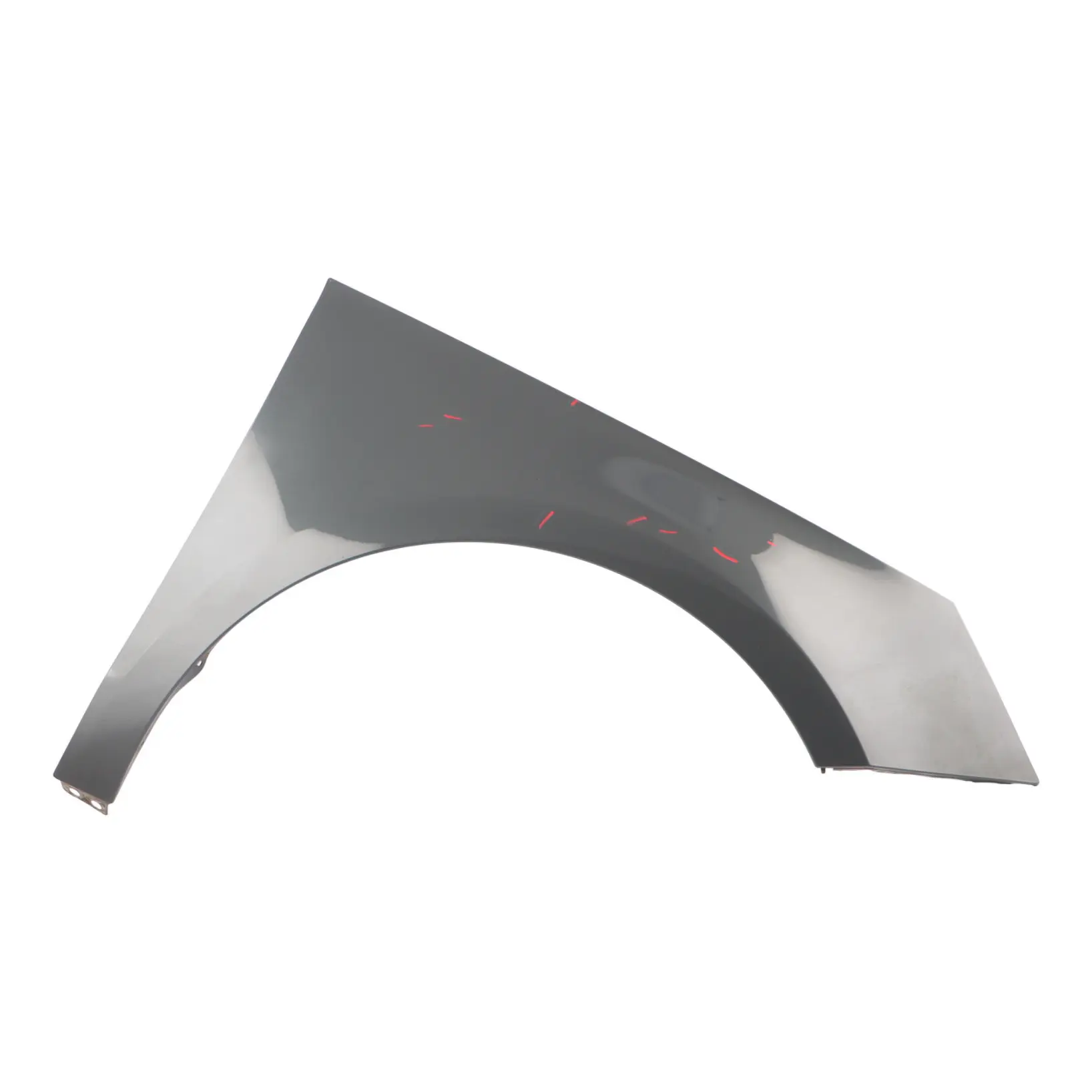 Audi A1 8X Side Panel Front Right O/S Wing Fender Cover Nano Grey Metallic - X7M