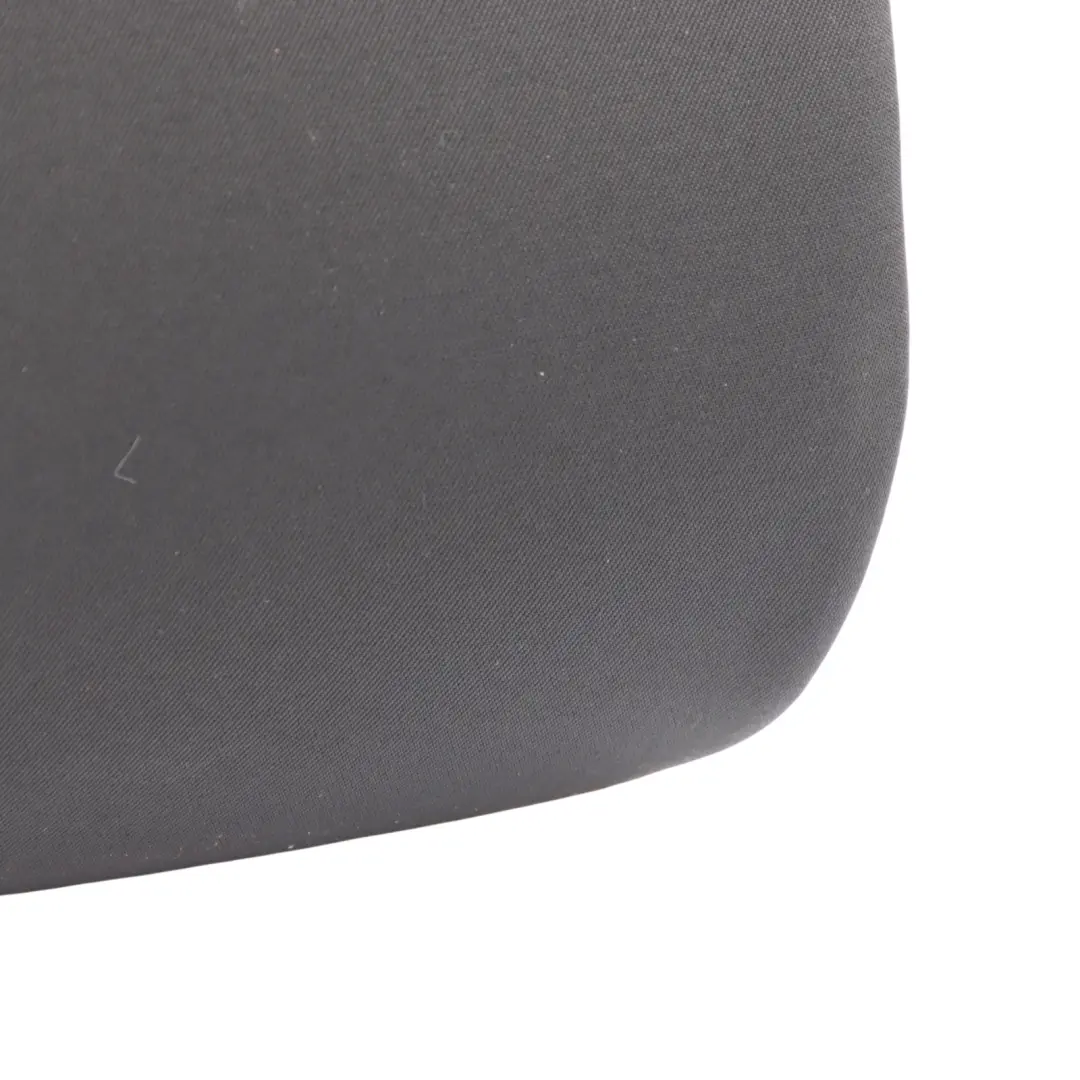 Audi A1 8X Seat Backrest Half Leather Cloth Soul Black Grey Rear Right O/S 