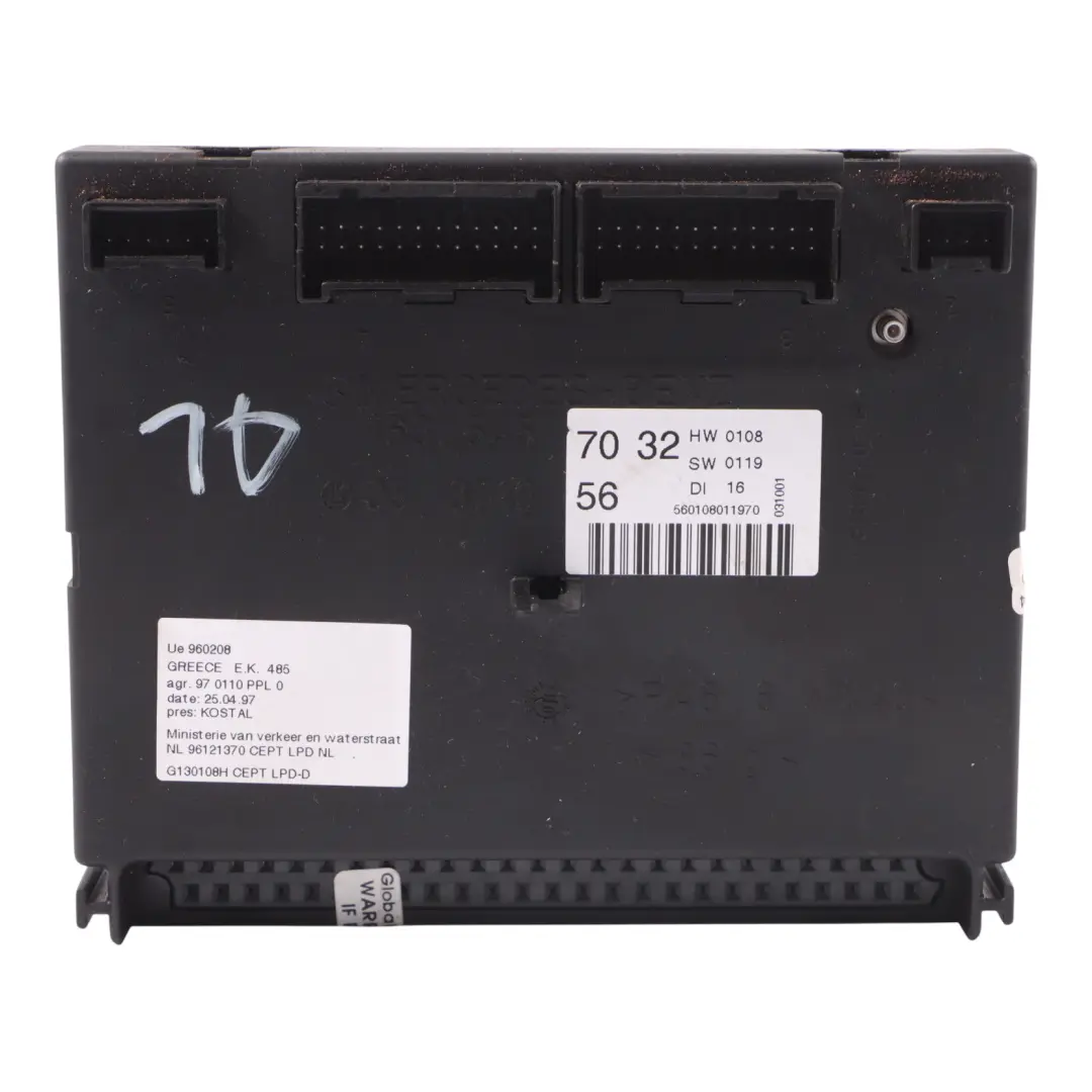 Mercedes ML W163 Module SAM Electronics Control Unit A1635457032