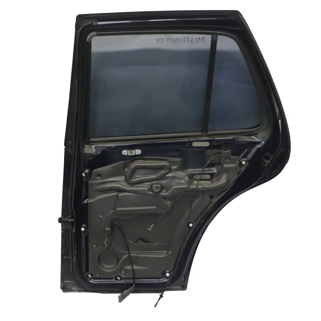 Mercedes ML W163 Door Rear Right O/S Tanzanite Blue Metallic - 359