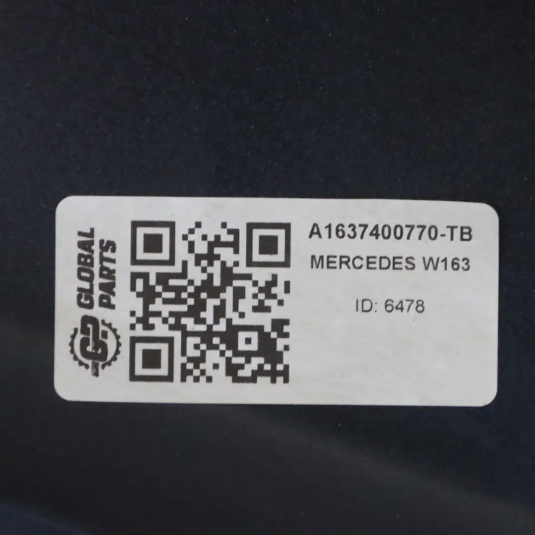 Mercedes ML W163 Listwa Klapy Tylnej Bagażnika Niebieski Tanzanite Blue 359