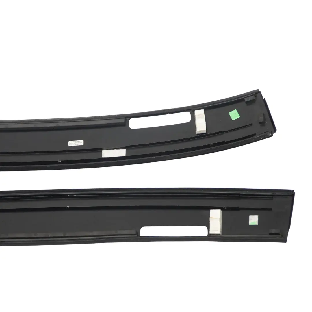 Mercedes W166 GLE 250 Roof Bar Trim Strip Set Left Right N/O/S High Gloss Black