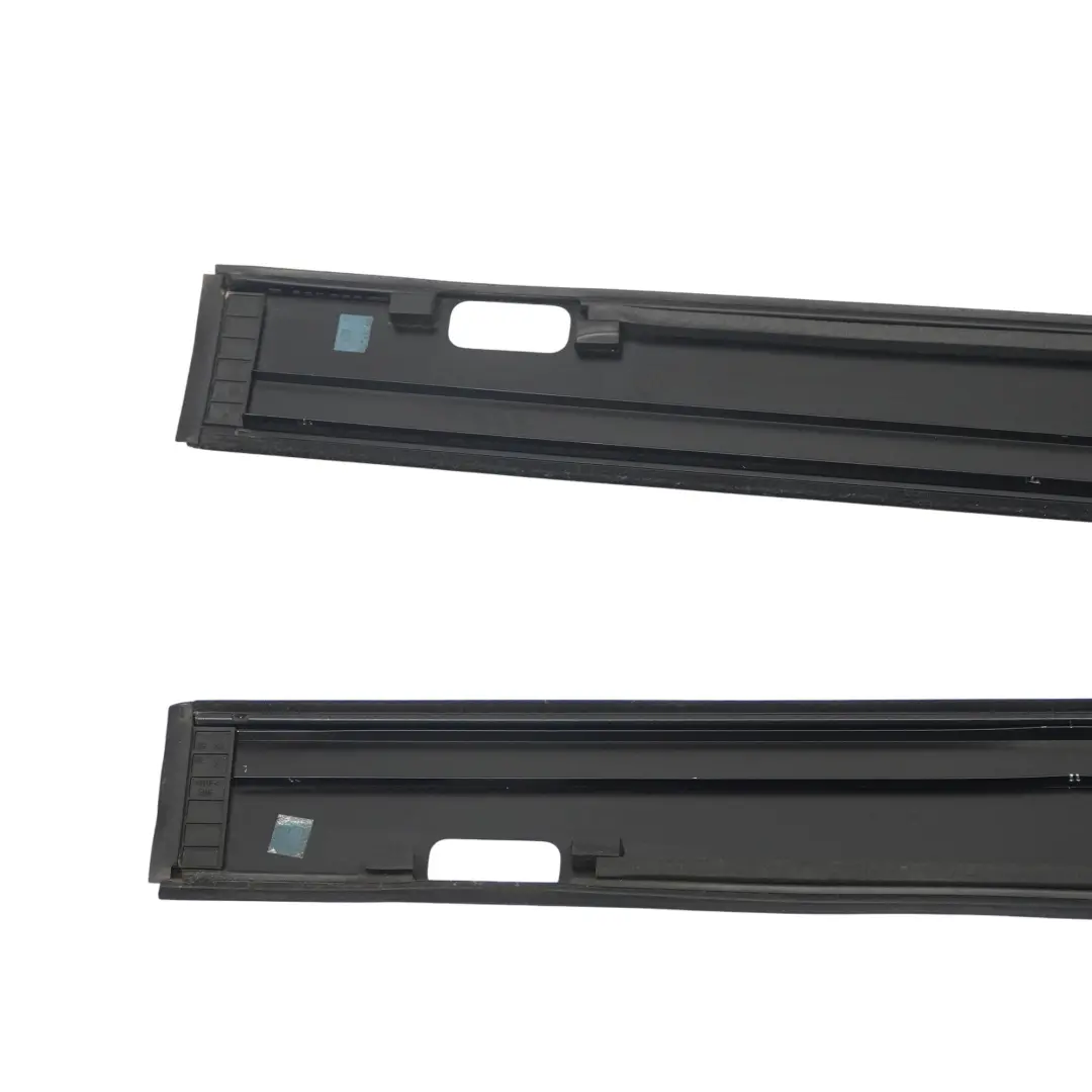 Mercedes W166 GLE 250 Roof Bar Trim Strip Set Left Right N/O/S High Gloss Black