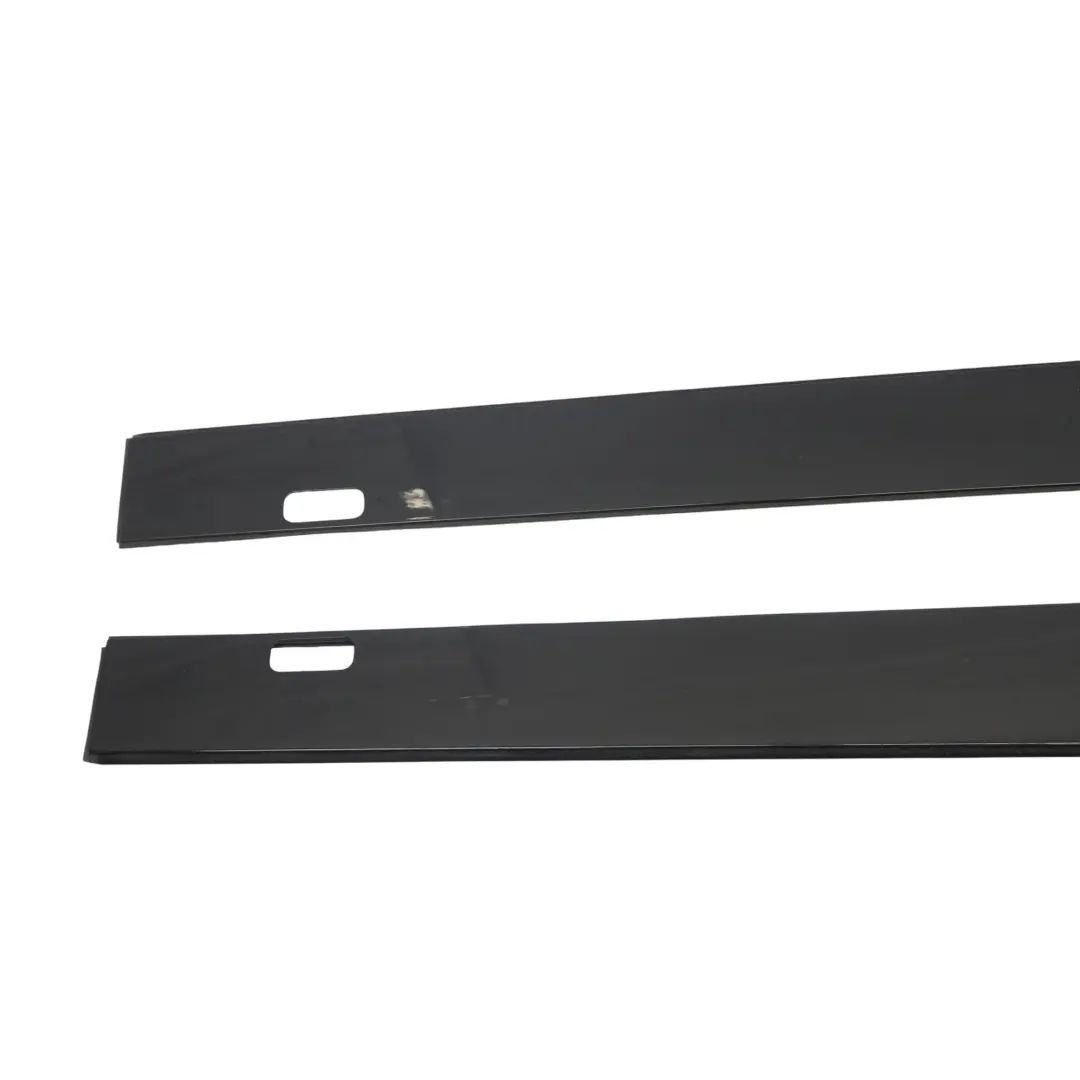 Mercedes W166 GLE 250 Roof Bar Trim Strip Set Left Right N/O/S High Gloss Black