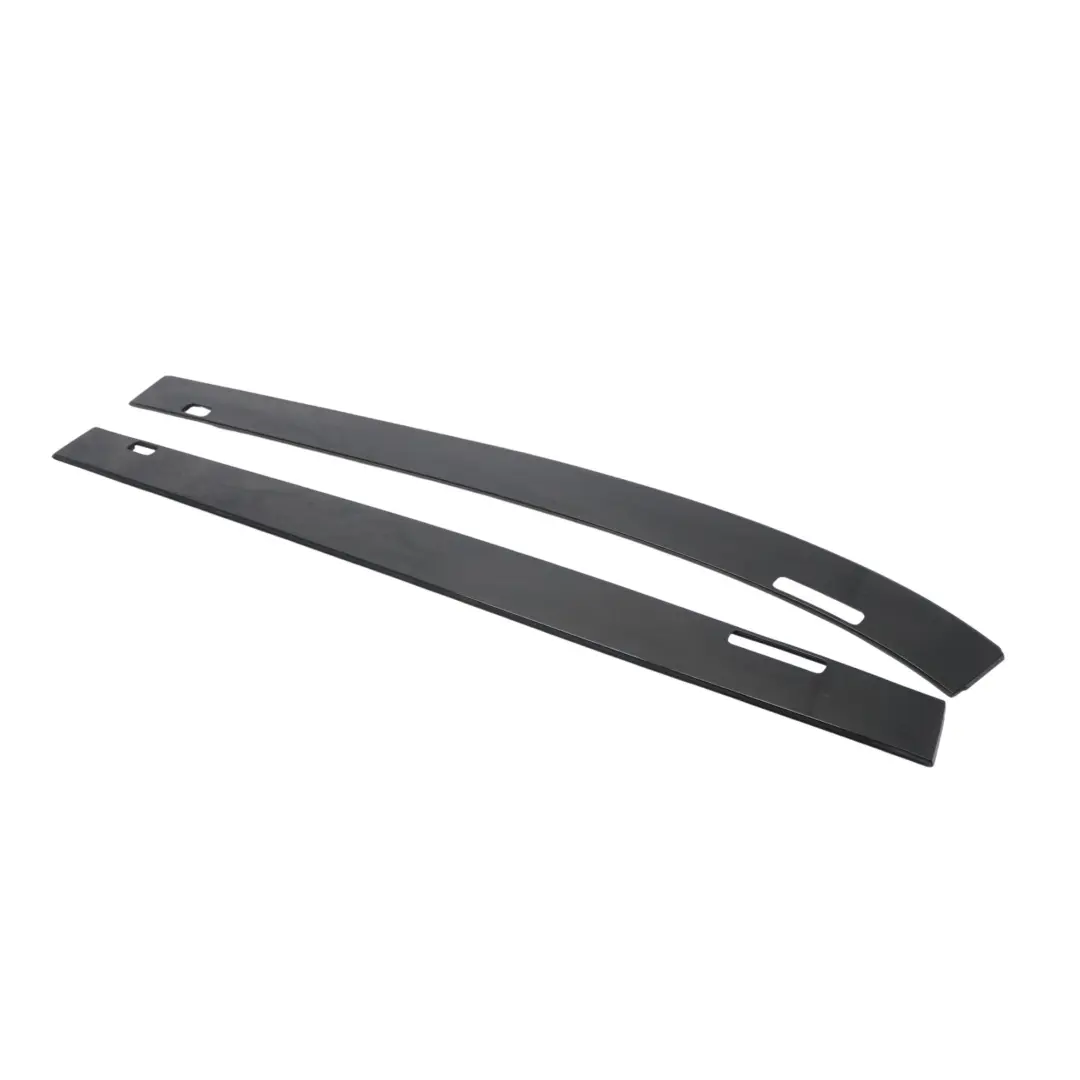 Mercedes W166 GLE 250 Roof Bar Trim Strip Set Left Right N/O/S High Gloss Black