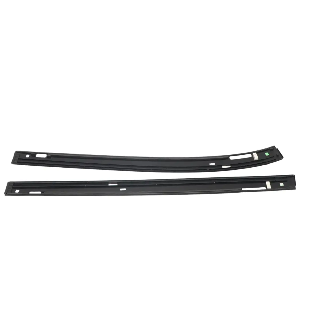 Mercedes W166 GLE 250 Roof Bar Trim Strip Set Left Right N/O/S High Gloss Black