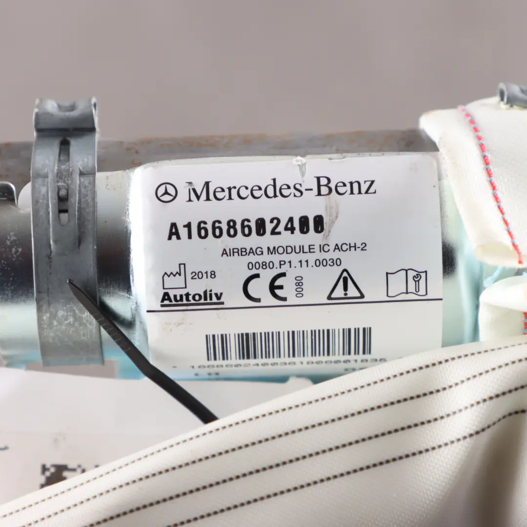 Mercedes GLE 250 AM Head Roof Curtain Left N/S Side Air Module  A1668602400