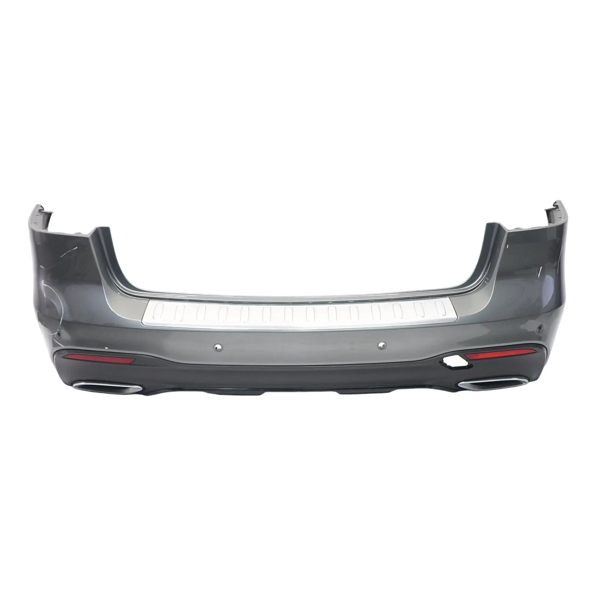 Mercedes W166 Bumper Rear Trim Panel Covering Selenite Grey Metallic - 992