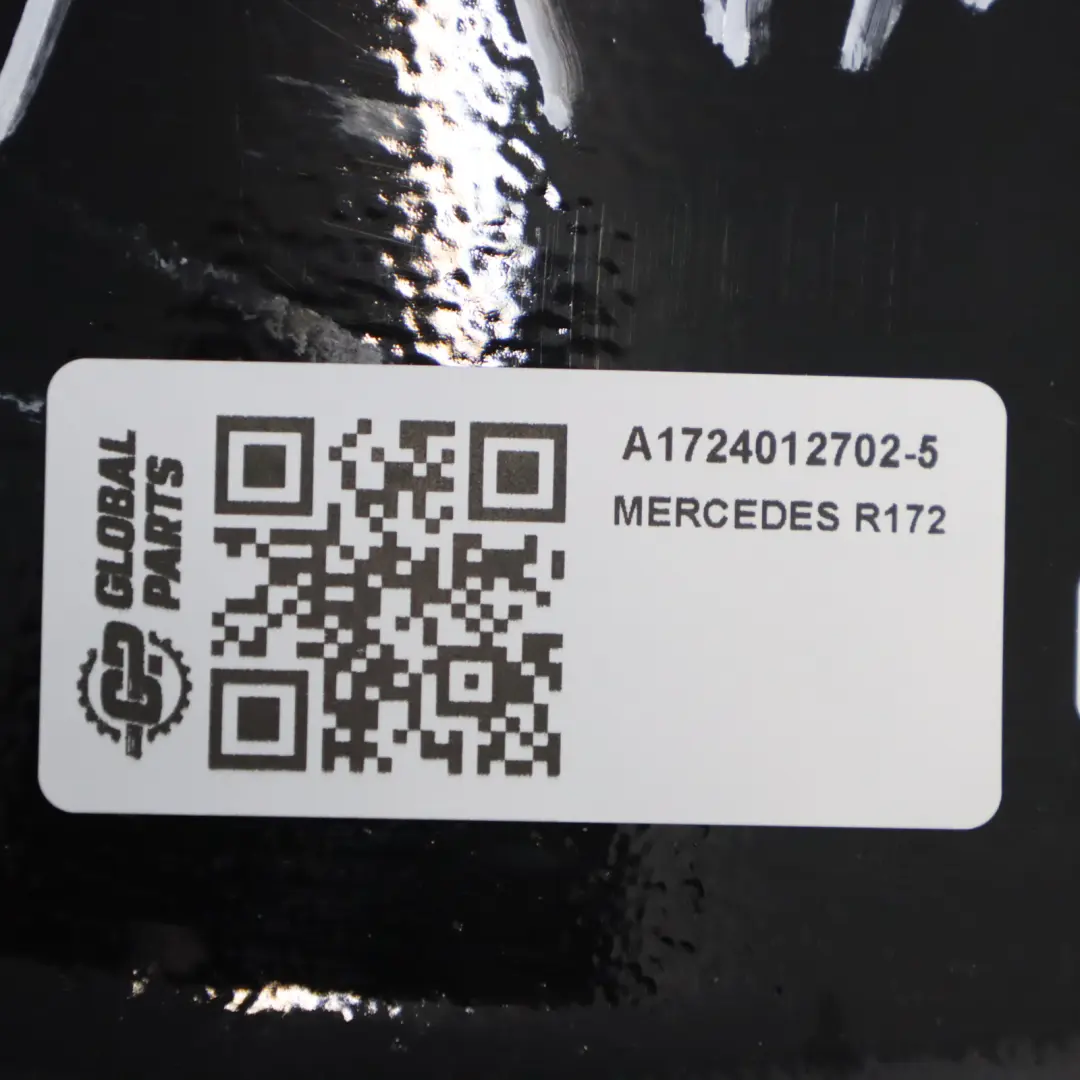 Mercedes R172 18" ET:36 8,5J Czarna Tylna Felga Aluminiowa A1724012702