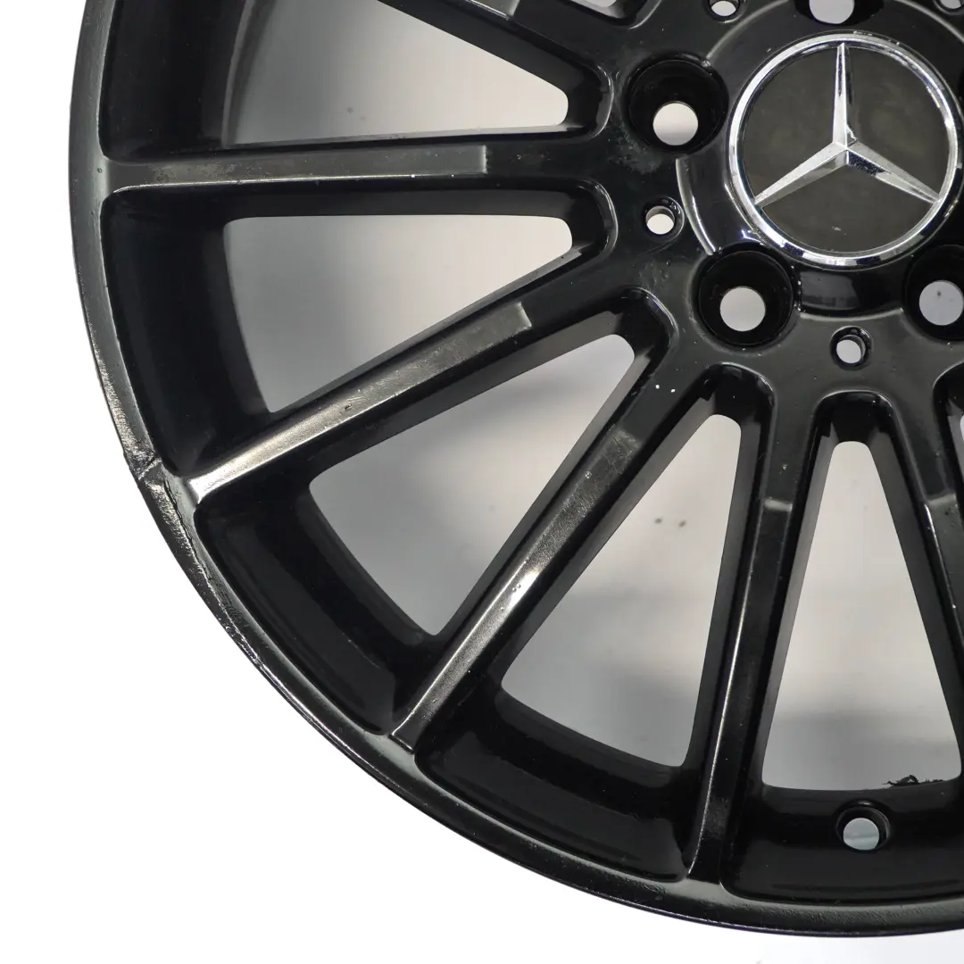 Mercedes W176 W246 AMG Llanta de aleación negra 18" ET:52 7.5J A1764010200