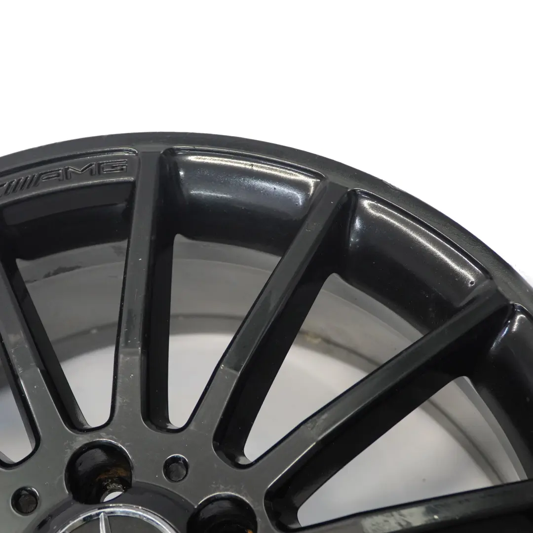 Mercedes W176 W246 AMG Llanta de aleación negra 18" ET:52 7.5J A1764010200