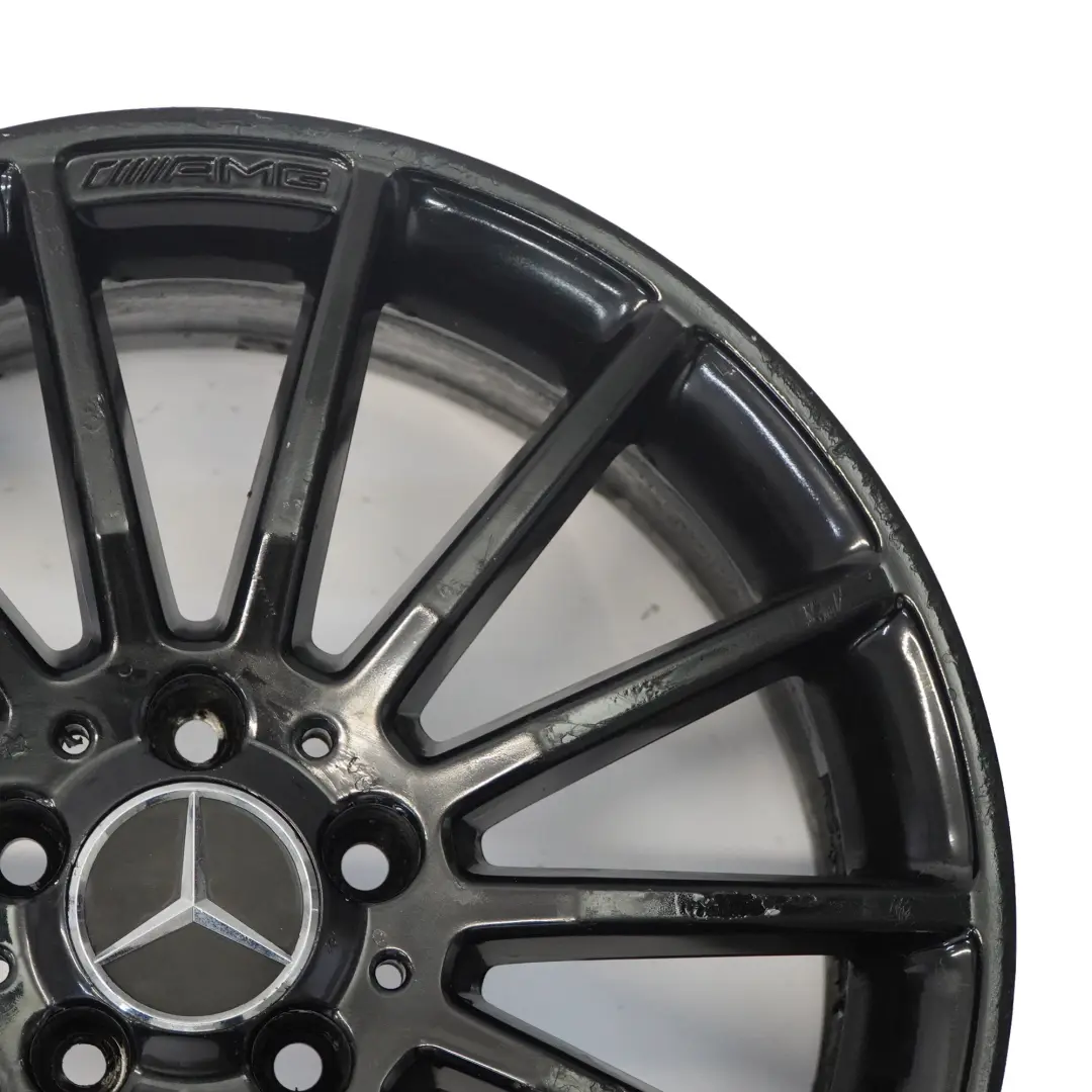 Mercedes W176 W246 AMG Schwarz Felge 18" ET:52 7.5J A1764010200