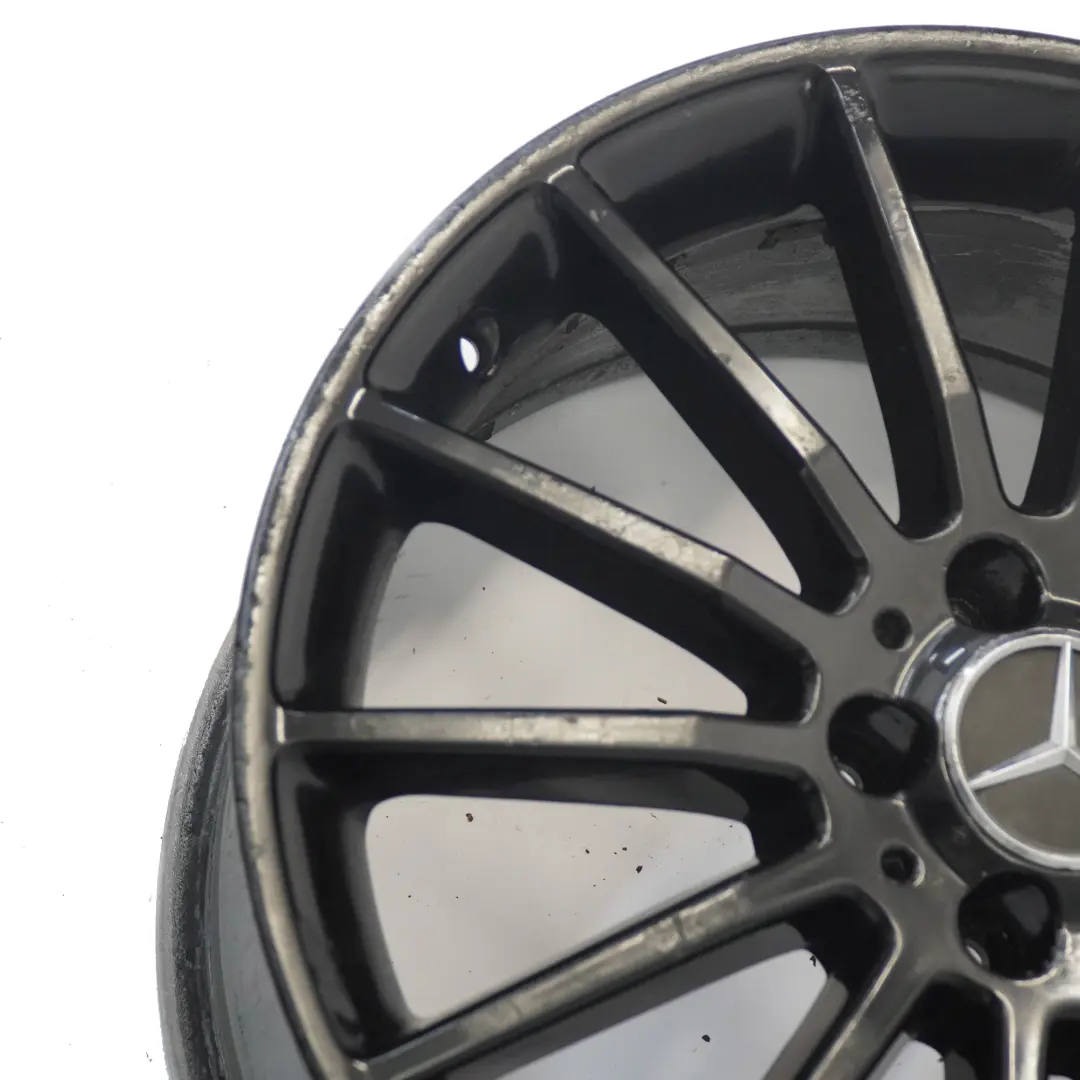 Mercedes W176 W246 AMG Schwarz Felge 18" ET:52 7.5J A1764010200