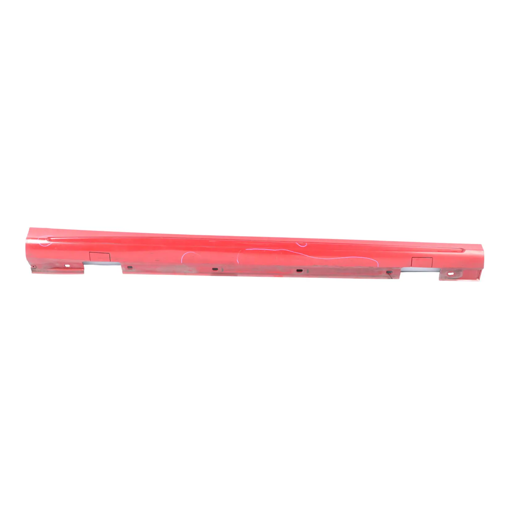 Mercedes W176 W246 Side Skirt AMG Right O/S Door Sill Cover Jupiter Red - 589