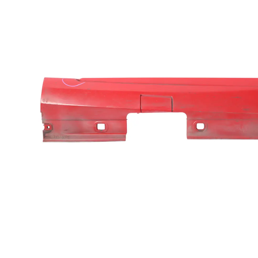 Mercedes W176 W246 Side Skirt AMG Right O/S Door Sill Cover Jupiter Red - 589