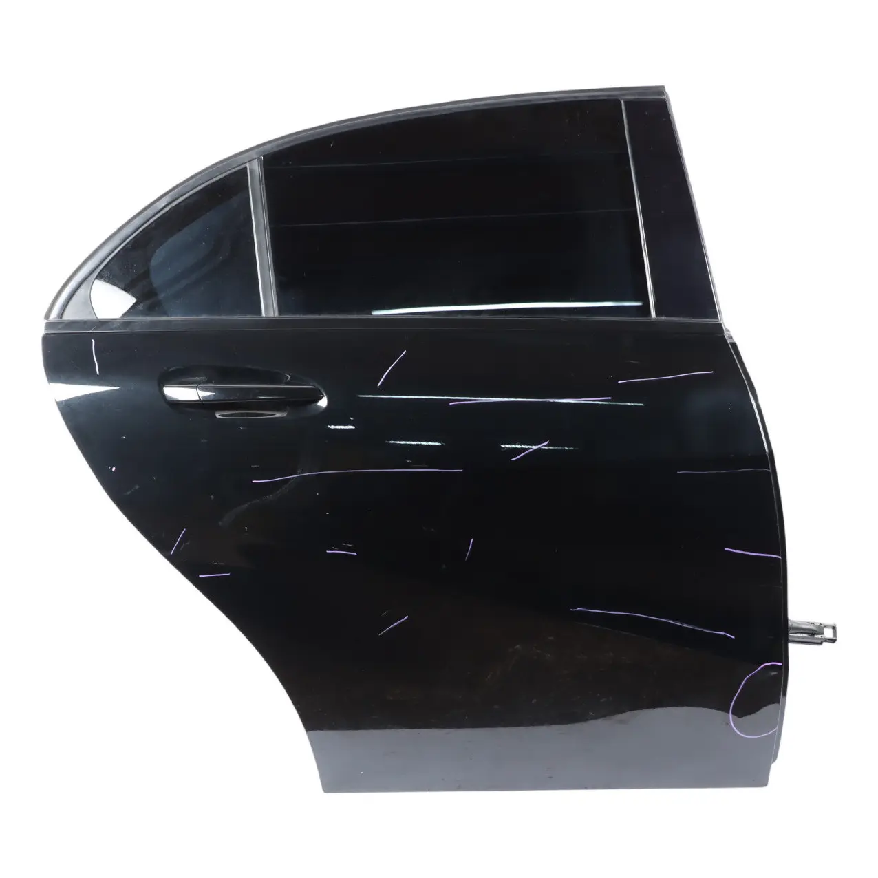 Mercedes W176 Door Rear Right O/S A-Class Kosmos Cosmic Black Metallic - 191