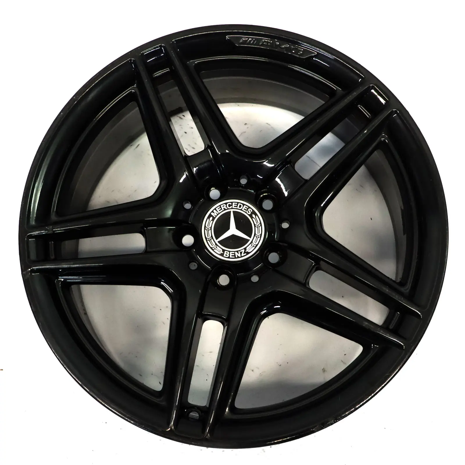 Mercedes W204 AMG Llanta de aleación negra trasera 18" 8,5J ET:54 A2044014202